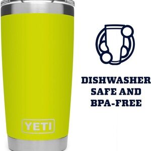 YETI Rambler 20 oz  Tumbler w/MagSlider Lid Chartreuse